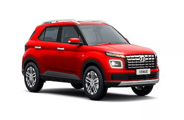 Hyundai Venue (Manual) for self drive in Goa